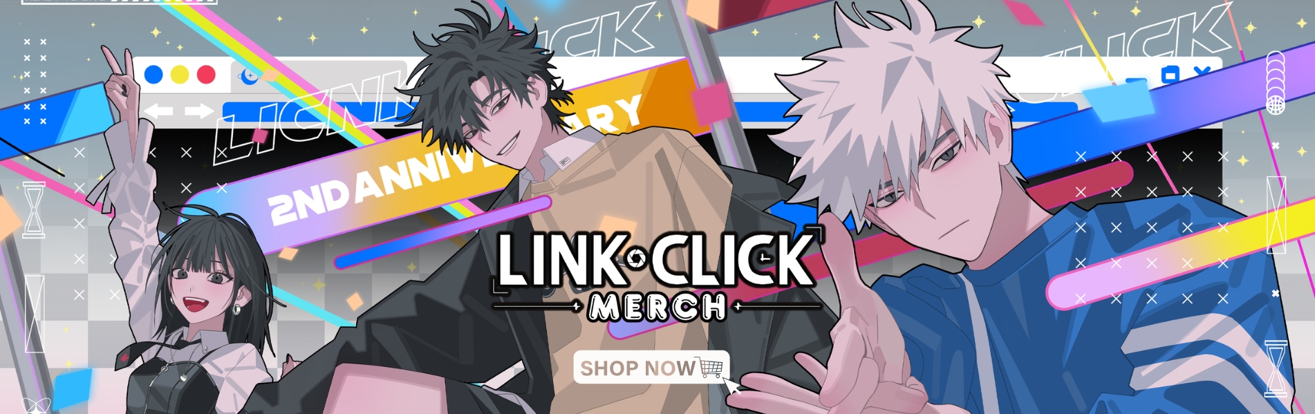 Link Click Merch Banners - Link Click Merch